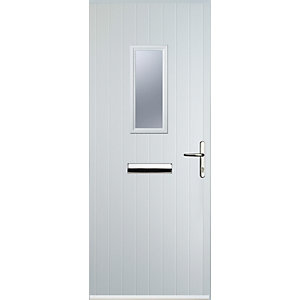 Euramax 1 Square White Left Hand Composite Door