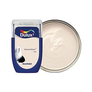 Dulux Emulsion Paint - Natural Wicker Tester Pot - 30ml