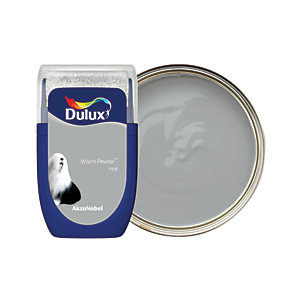 Dulux Emulsion Paint - Warm Pewter Tester Pot - 30ml