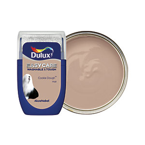 Dulux Easycare Washable & Tough Paint - Cookie Dough Tester Pot - 30ml
