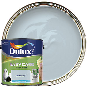 Dulux Easycare Kitchen Matt Emulsion Paint - Coastal Grey - 2.5L