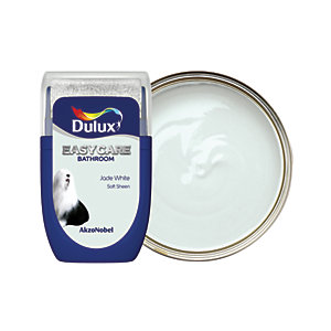 Dulux Easycare Bathroom Paint - Jade White Tester Pot - 30ml