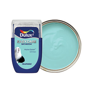 Dulux Easycare Bathroom Paint - Marine Splash Tester Pot - 30ml