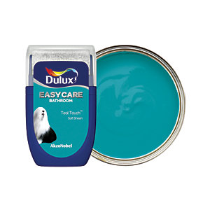 Dulux Easycare Bathroom Paint - Teal Touch Tester Pot - 30ml