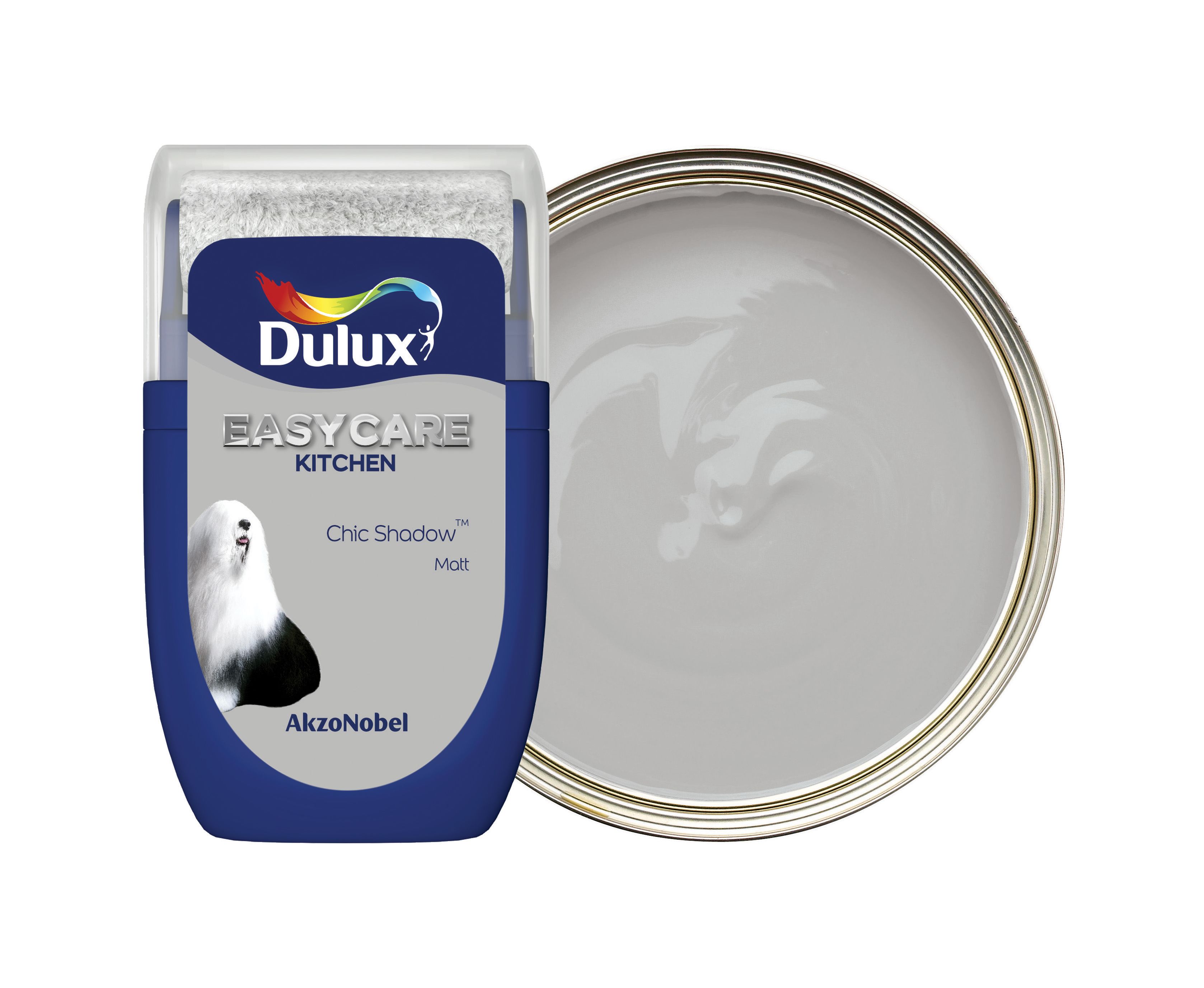 Dulux Easycare Kitchen Paint - Chic Shadow Tester Pot - 30ml