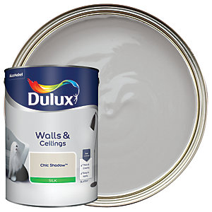 Dulux Silk Emulsion Paint - Chic Shadow - 5L