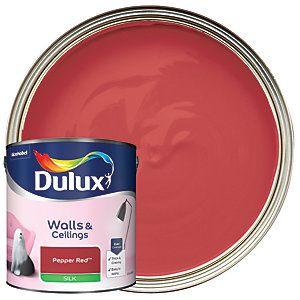 Dulux Silk Emulsion Paint - Pepper Red - 2.5L
