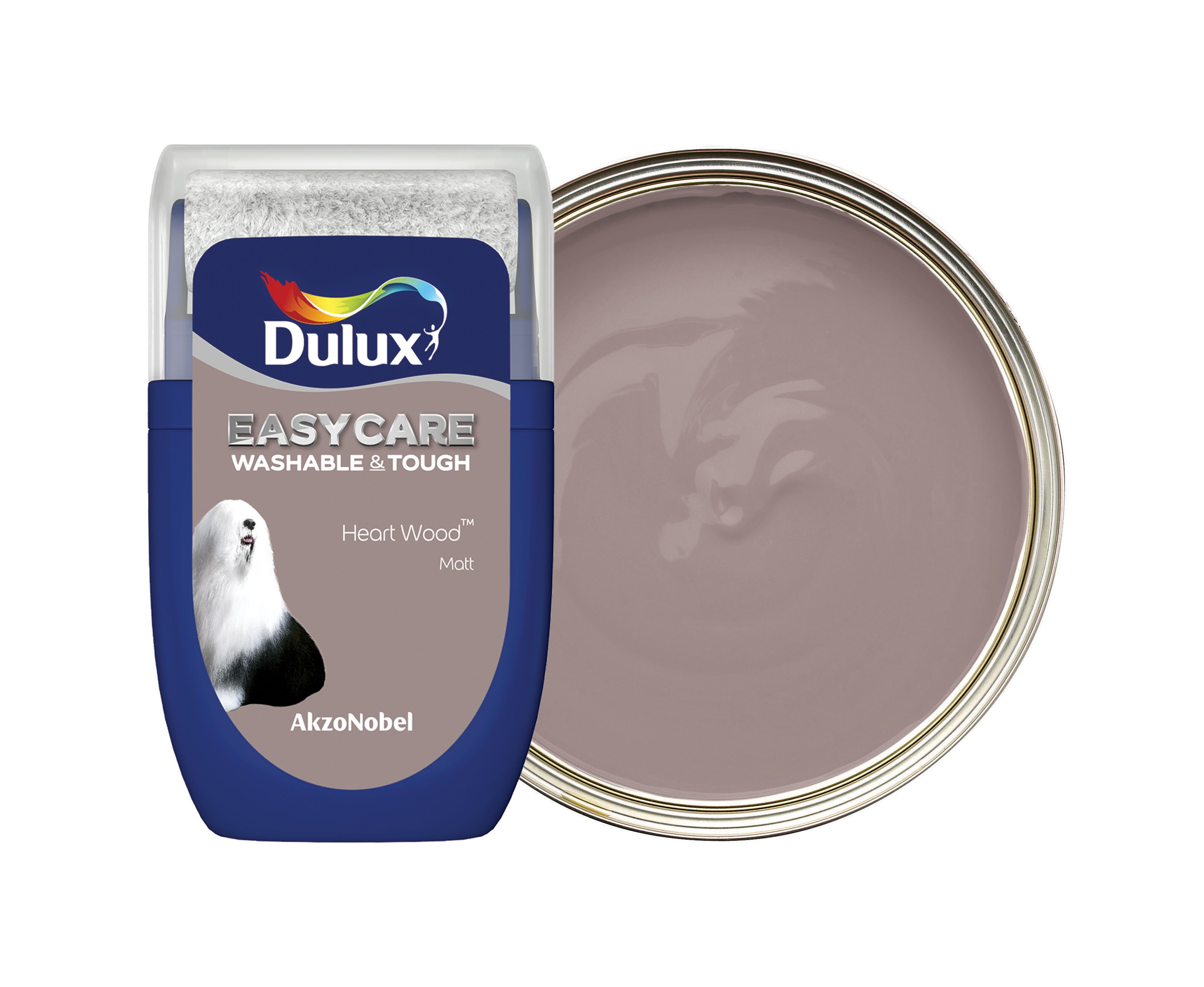 Dulux Easycare Washable & Tough Paint - Heart Wood Tester Pot - 30ml