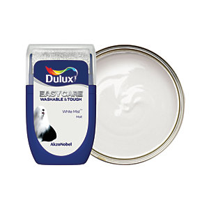 Dulux Easycare Washable & Tough Paint - White Mist Tester Pot - 30ml