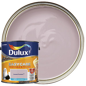 Dulux Easycare Washable & Tough Matt Emulsion Paint - Dusted Fondant - 2.5L