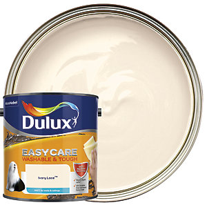 Dulux Easycare Washable & Tough Matt Emulsion Paint - Ivory Lace - 2.5L