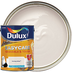 Dulux Easycare Washable & Tough Matt Emulsion Paint - Nutmeg White - 5L
