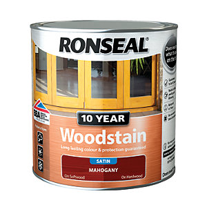 Ronseal 10 Year Woodstain - Mahogany 2.5L