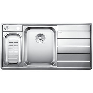 Blanco Axis 1.5 Bowl Right Hand Stainless Steel Kitchen Sink - Stainless Steel