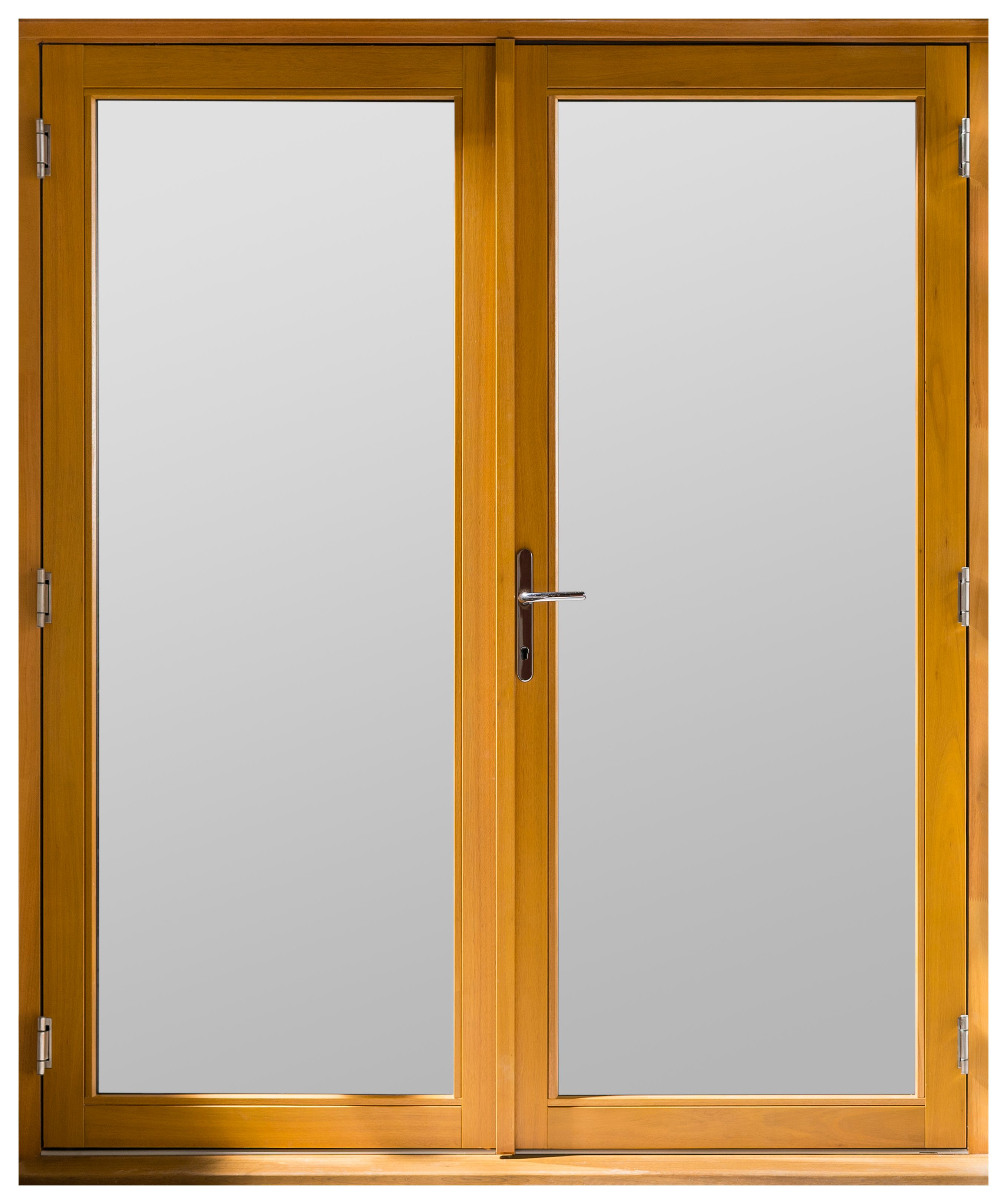 Jeld-wen Kinsley Hardwood French Doors Golden Oak Finish - 4ft