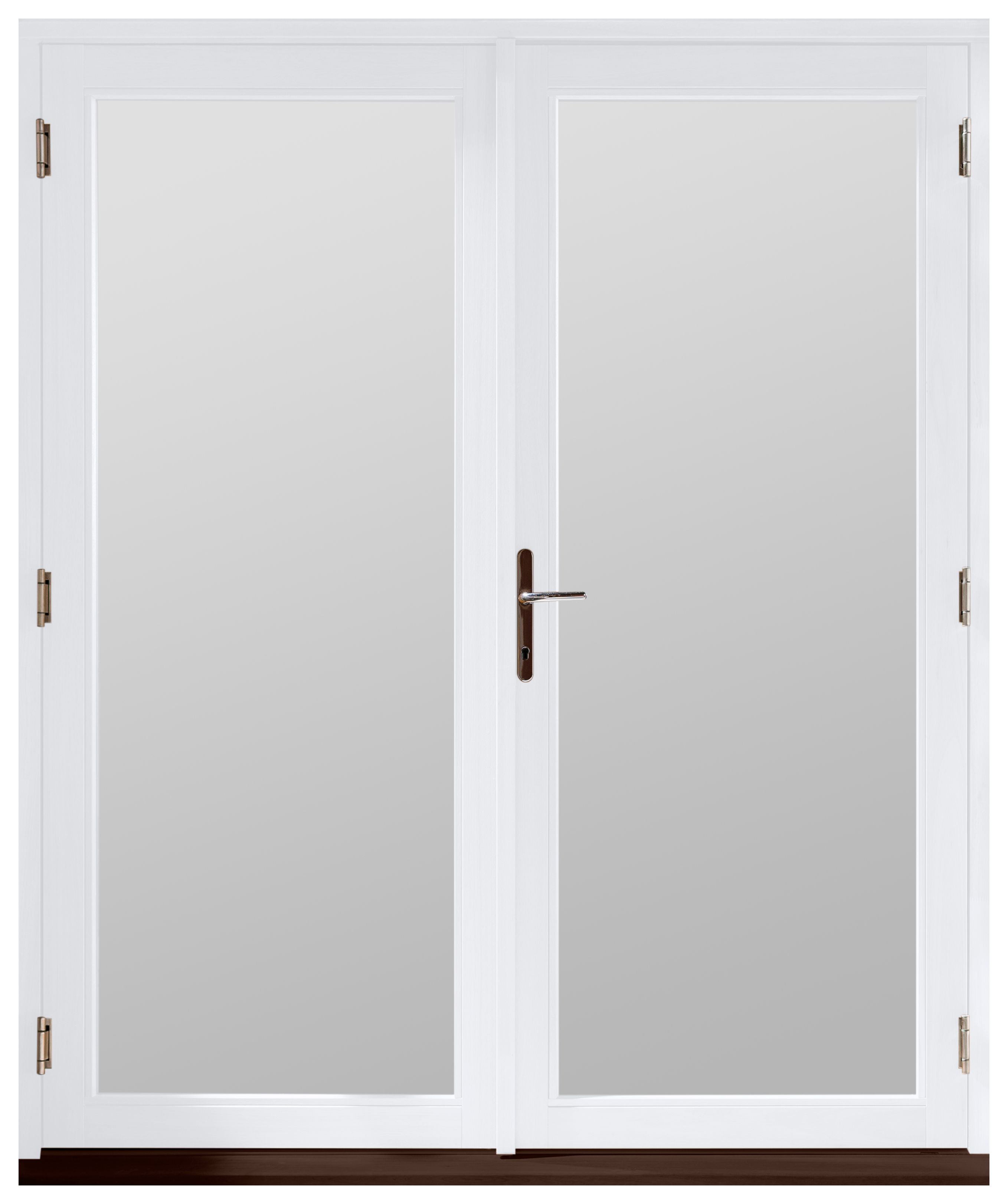 Jeld-wen Bedgebury Hardwood French Doors White Finish - 4ft