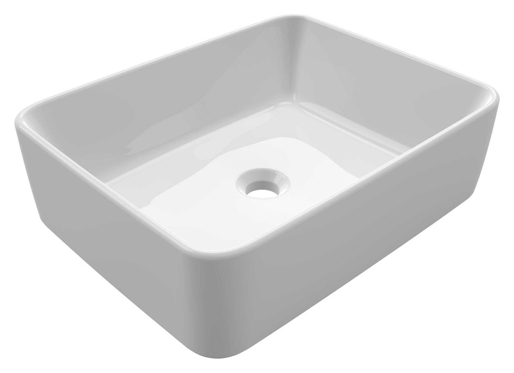 Wickes Meleti Countertop Basin - 480 x 130mm