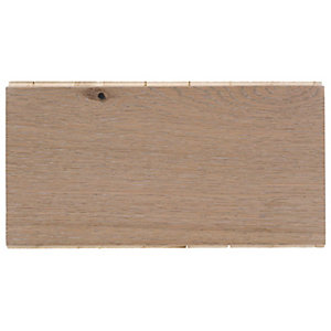 W by Woodpecker Beach Washed Oak Engineered Wood Flooring - Sample
