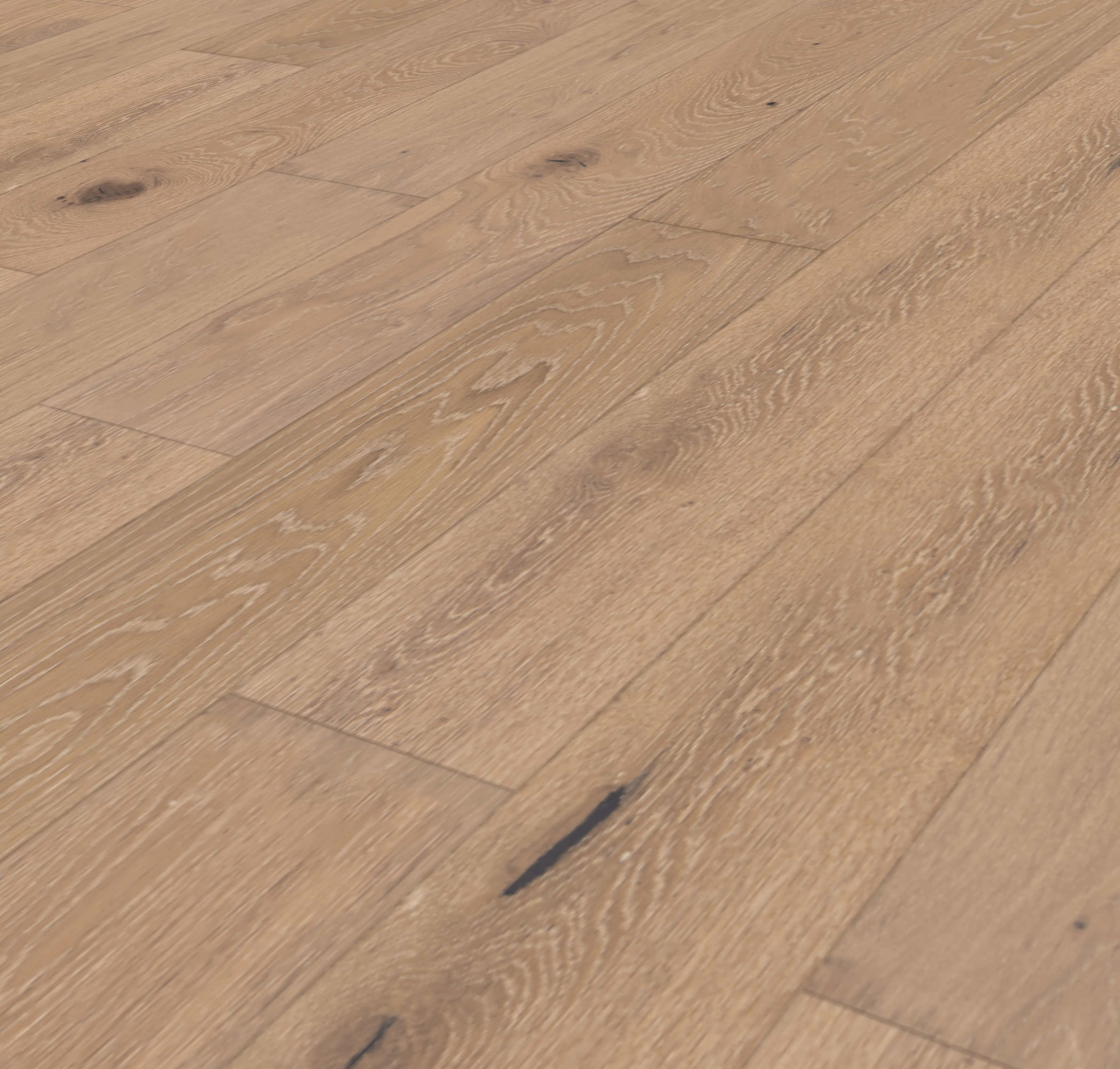 W by Woodpecker City Oak Engineered Wood Flooring - 1.08m2