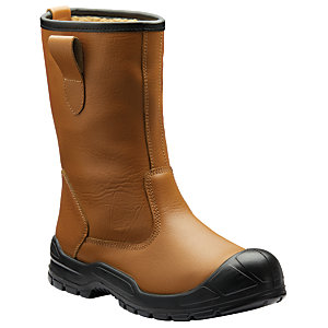 Dickies Dixon Lined Safety Rigger Boot - Tan