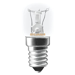 Sylvania Pygmy Incandescent Non Dimmable E14 Refrigerator Light Bulb - 15W