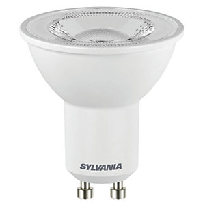 Sylvania LED Non Dimmable Warm White GU10 Light Bulbs - 4.5W Pack of 10