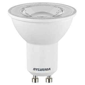 Image of Sylvania LED Non Dimmable Cool White GU10 Light Bulb - 3.4W