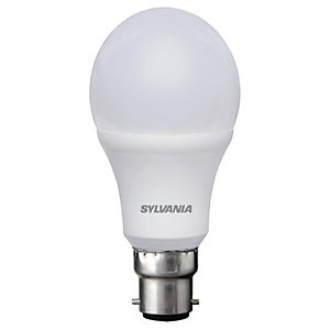 Sylvania LED GLS Non Dimmable Frosted B22 Light Bulbs - 8.5W Pack of 4