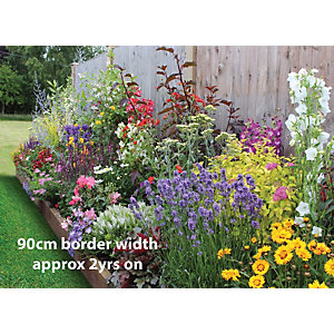 Image of Garden on a Roll Wildlife Plant Border - 600mm x 3m