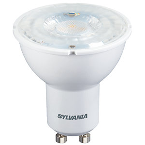 Sylvania LED Dimmable Cool White GU10 Light Bulbs - 5W Pack of 5