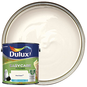 Dulux Easycare Kitchen Matt Emulsion Paint Fine Cream - 2.5L