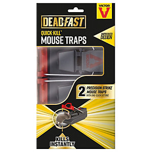 Image of Deadfast Quick Kill Mouse Trap - Twin Pack