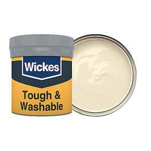 Wickes Champagne - No. 405 Tough & Washable Matt Emulsion Paint Tester Pot - 50ml