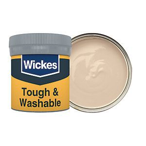 Wickes Soft Cashmere - No. 330 Tough & Washable Matt Emulsion Paint Tester Pot - 50ml