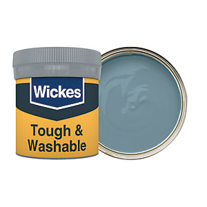 Wickes Moon Shadow - No. 975 Tough & Washable Matt Emulsion Paint Tester Pot - 50ml