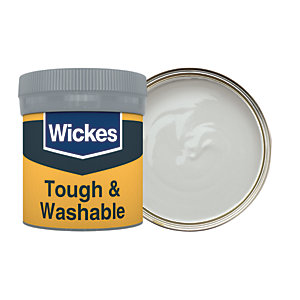 Wickes Nickel - No. 205 Tough & Washable Matt Emulsion Paint Tester Pot - 50ml