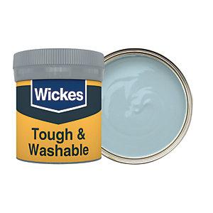 Wickes Rock Pool - No. 225 Tough & Washable Matt Emulsion Paint Tester Pot - 50ml