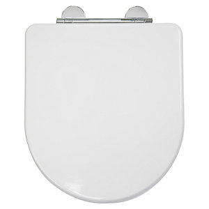 Croydex Flexi-Fix Garda Toilet Seat - White
