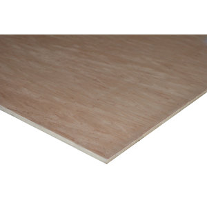 Wickes Non-Structural Hardwood Plywood - 18 x 606 x 1829mm