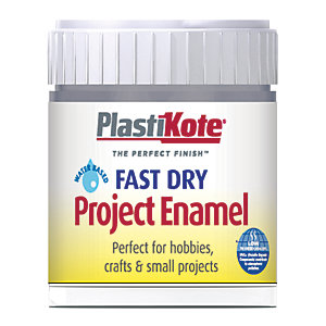 Plastikote Fast Dry Brush On Enamel - Pewter 59ml