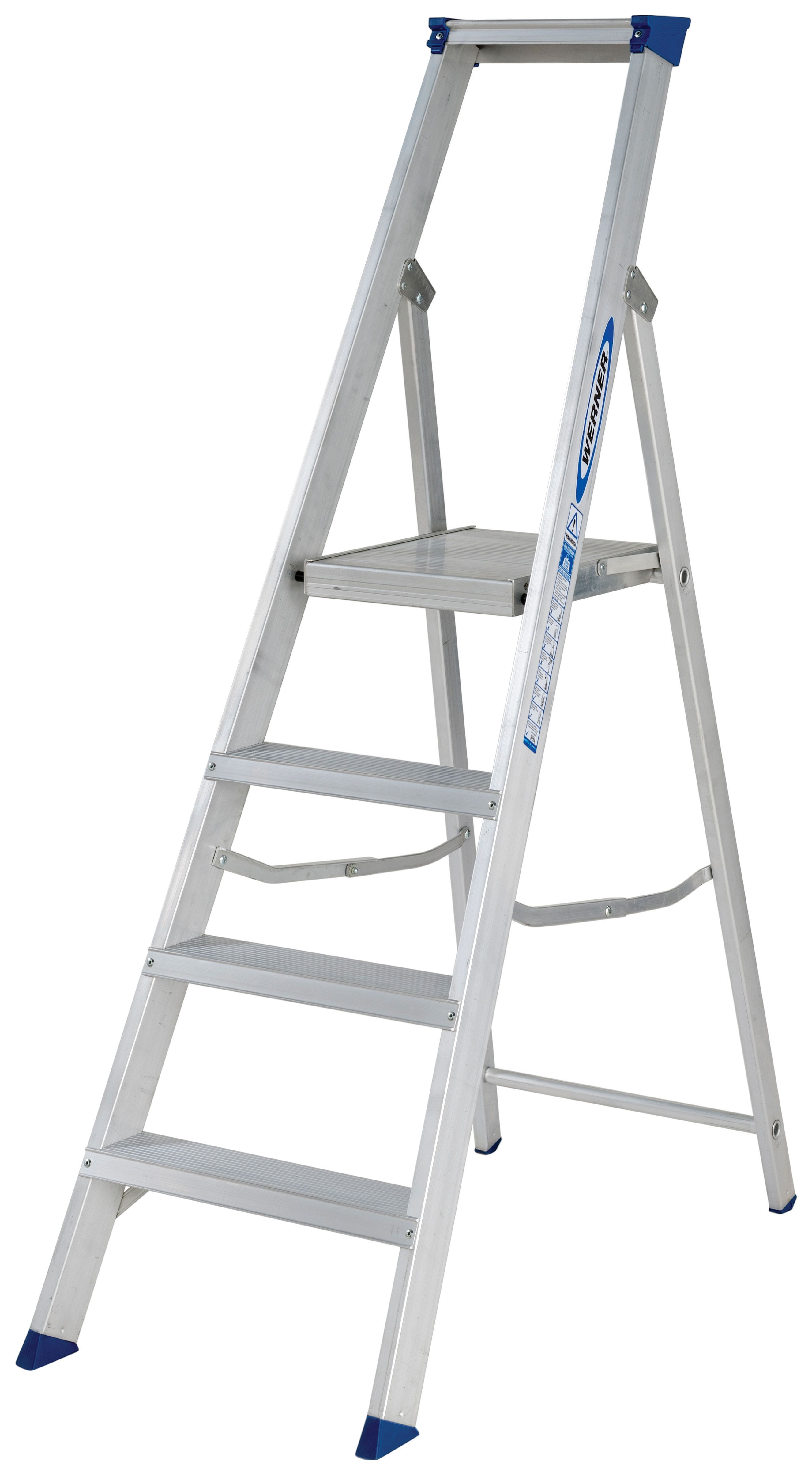 Werner MasterTrade 4 Tread Aluminium Platform Stepladder