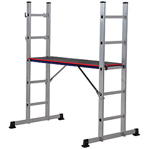Werner 5 in 1 Aluminium Combination Ladder with Platform