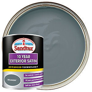 Sandtex 10 Year Exterior Satin Paint - Seclusion 750ml