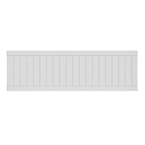Wickes Tongue & Groove Effect Reinforced Front Bath Panel - 1700 X 520mm
