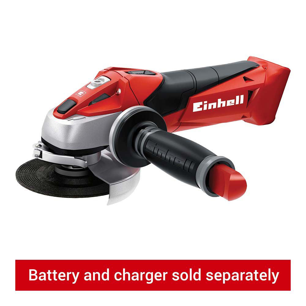 Einhell Power X-Change 18V TE-AG 18 Li Angle Grinder - Bare