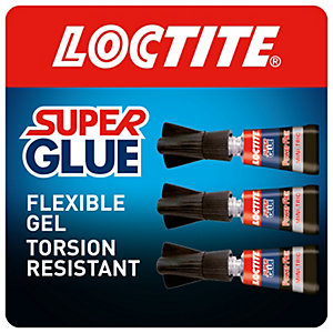 Loctite Super Glue Power Flex Mini Trio Gel 3 x 1g