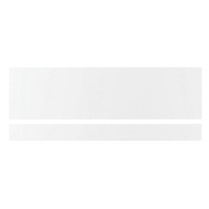 Wickes White Gloss Front Bath Panel With Plinth - 1690 X 600mm