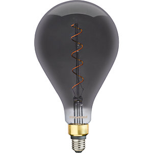 Sylvania LED Dimmable Black Filament A160 E27 Light Bulb - 5.5W