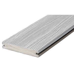 Image of Eva-Last Arctic Birch Composite Apex Deck Board - 24 x 140 x 4800mm - Pack of 2
