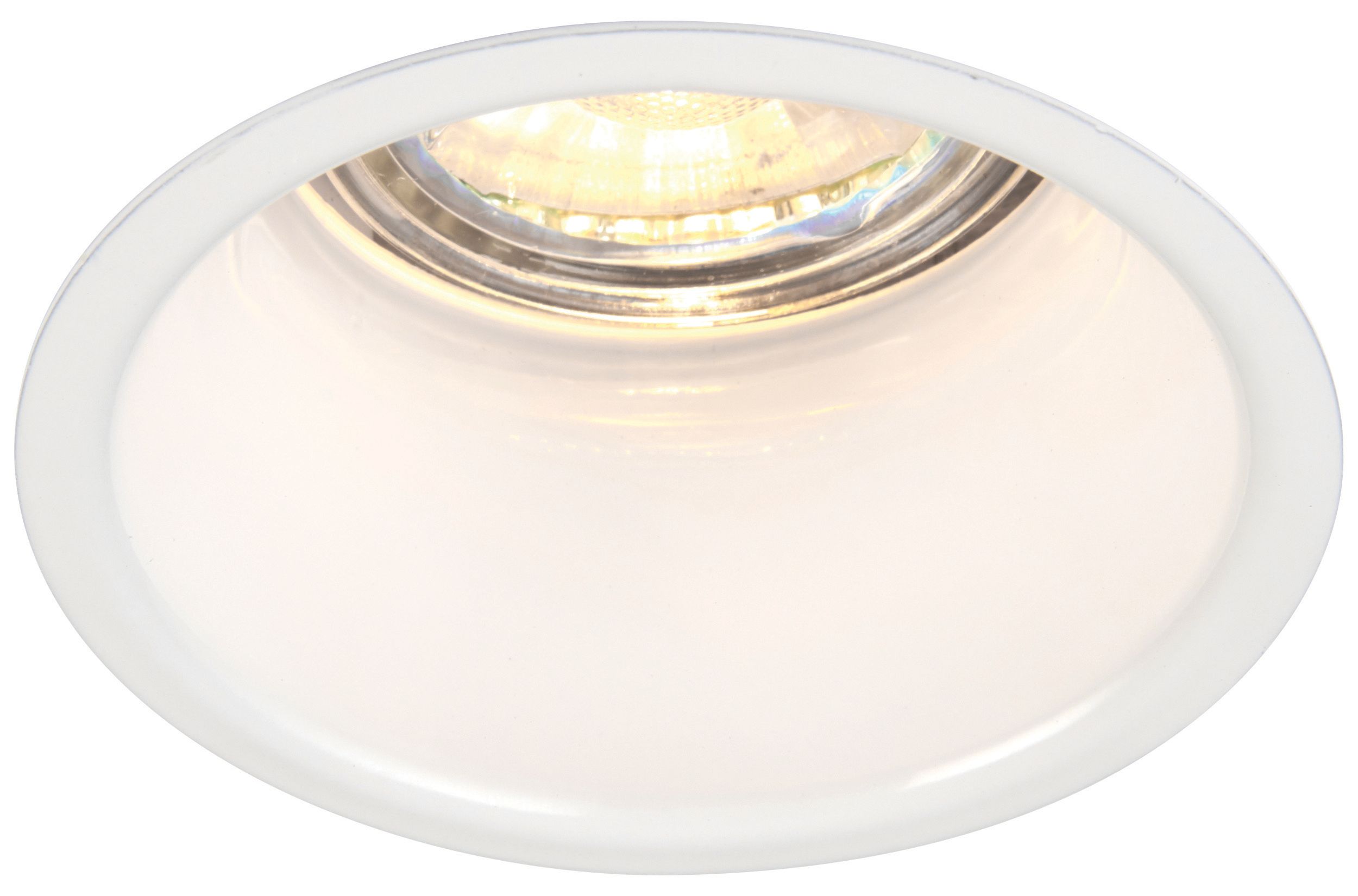 Saxby GU10 Anti-Glare Dimmable Downlight - Gloss White